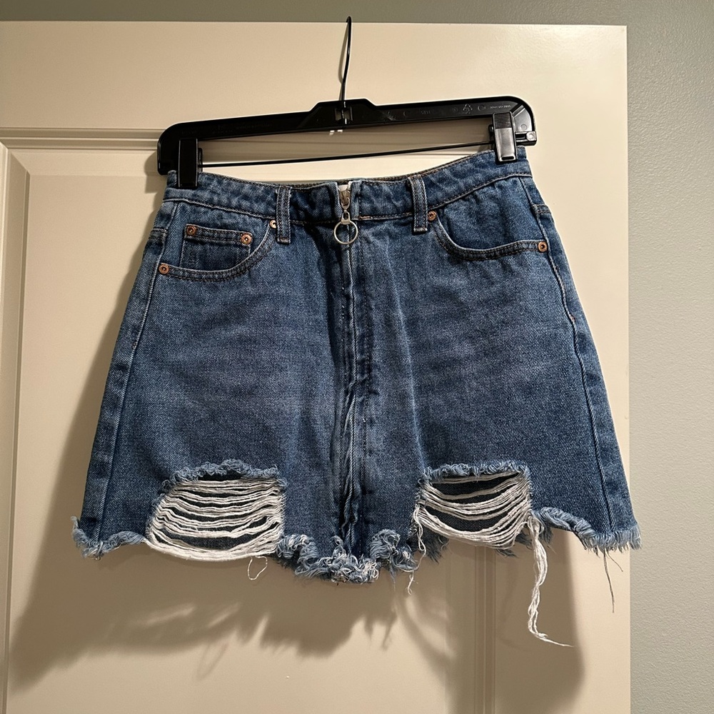 Impeccable Pig Jean skirt